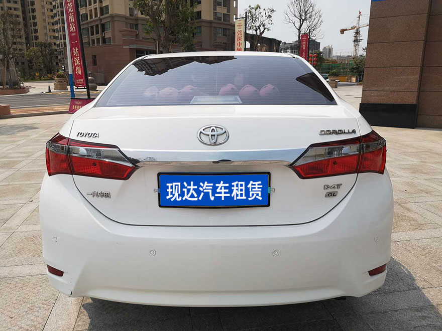 广州出租经济车型丰田卡罗拉轿车月租年租赁带司机包天_广州租车包车用车 首选广州现达租车公司