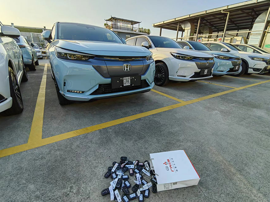 广东广州市区哪里有年出租新能源纯电动SUV轿车价格_广州租车包车 首选广州现达汽车租赁公司